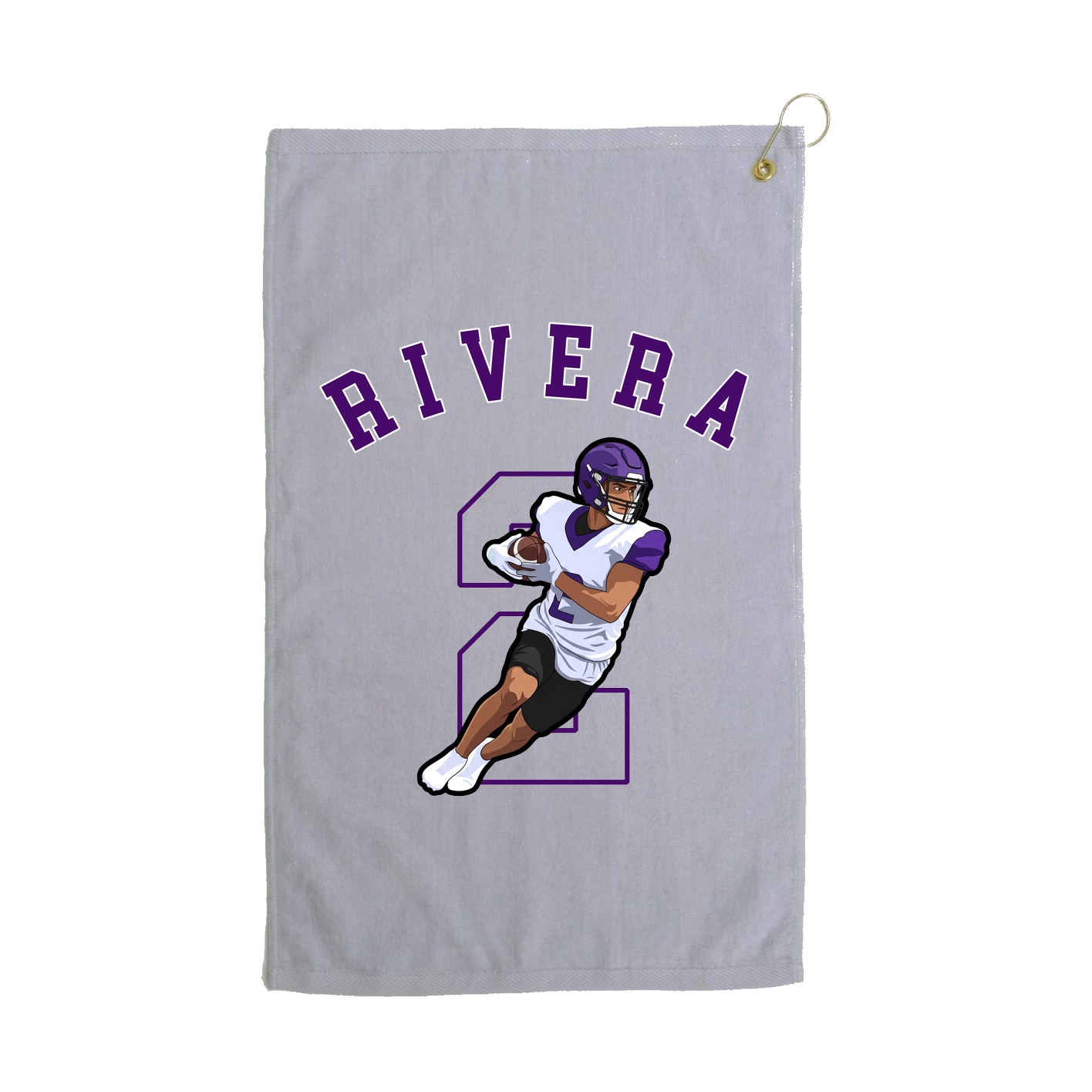 Golf Towel — Shirsey Arch in Grey