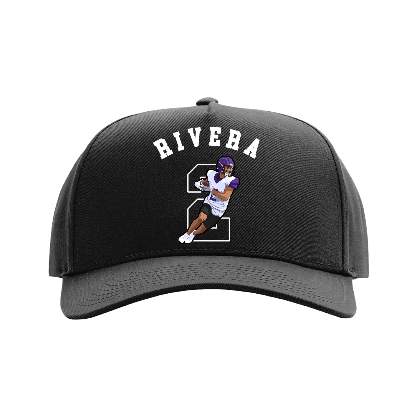Full Fabric Five-Panel Champ Cap