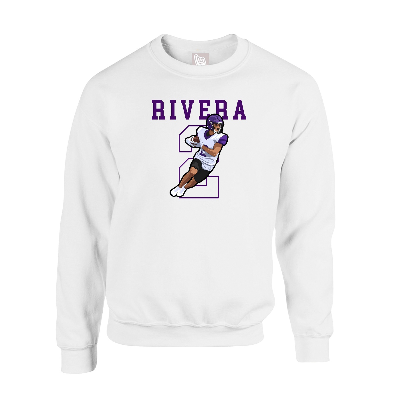 Fleece Crew — Shirsey in White