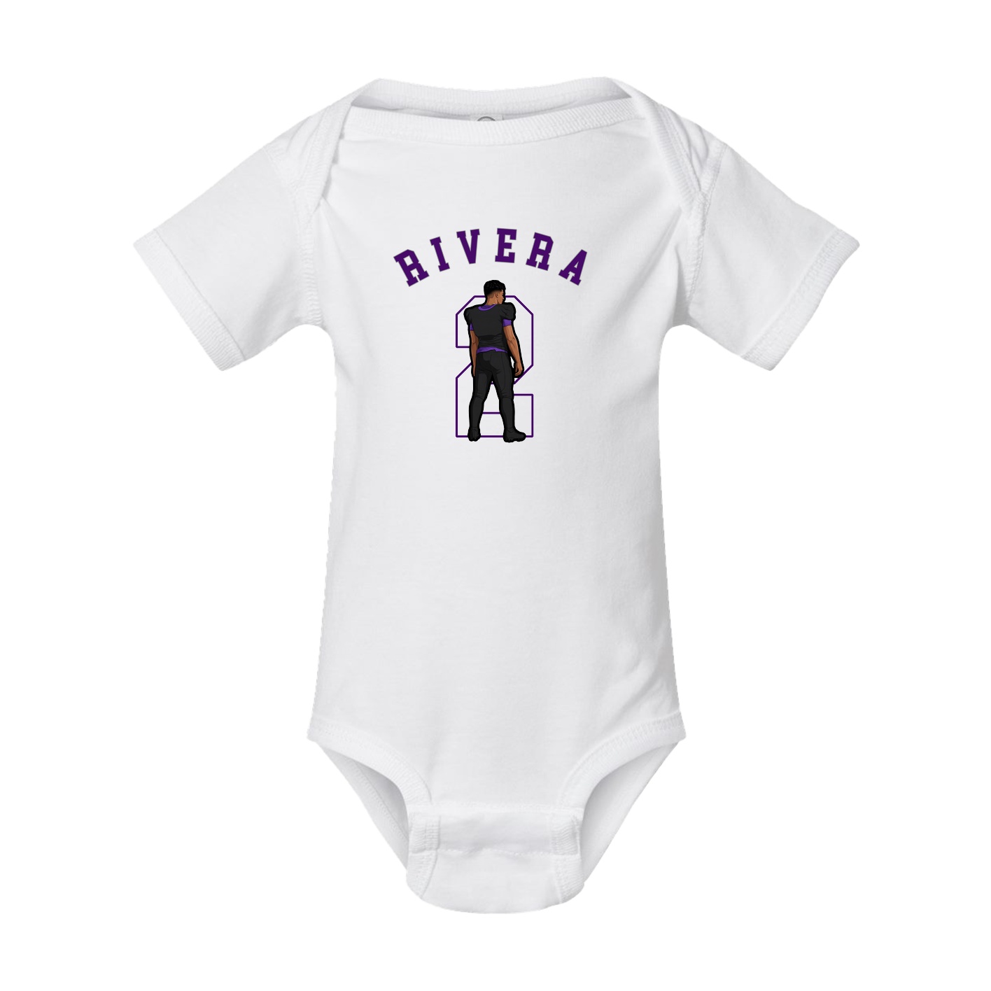 Baby Onesie — Shirsey Arch in White