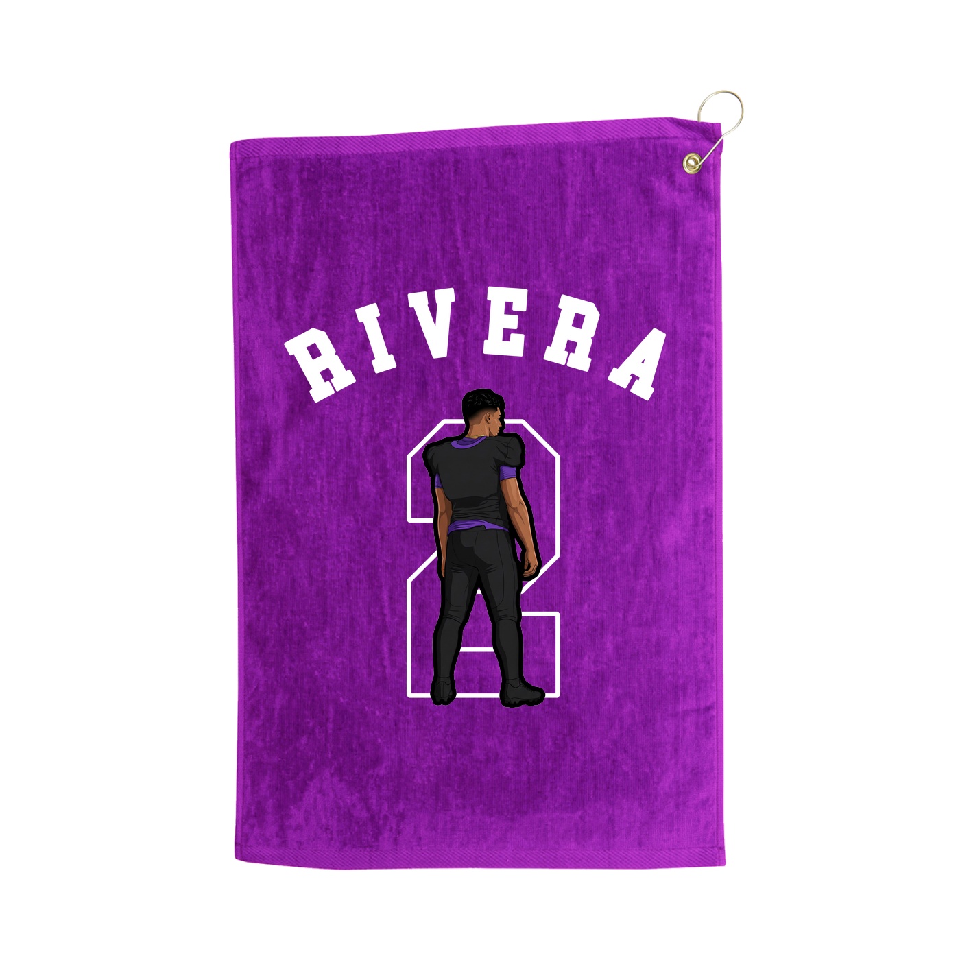 Golf Towel — Shirsey Arch in Purple