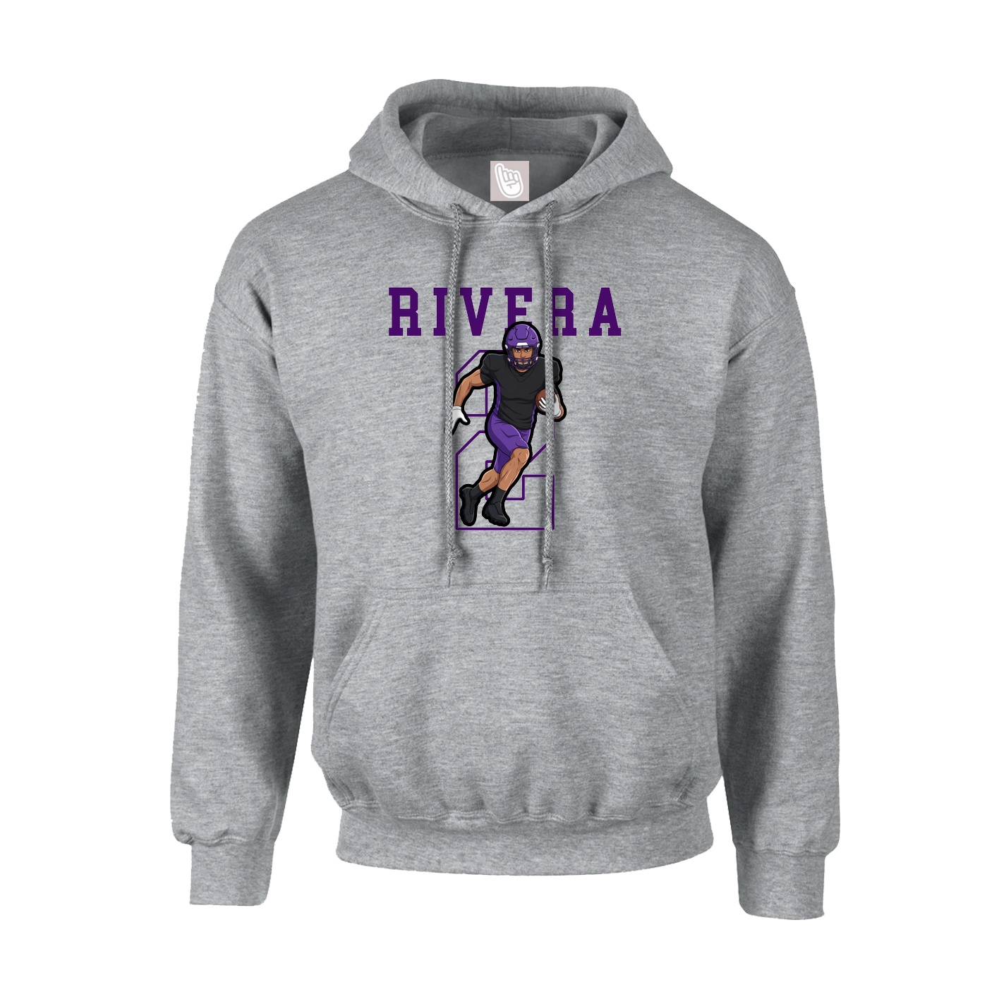 Hoodie — Shirsey in Grey