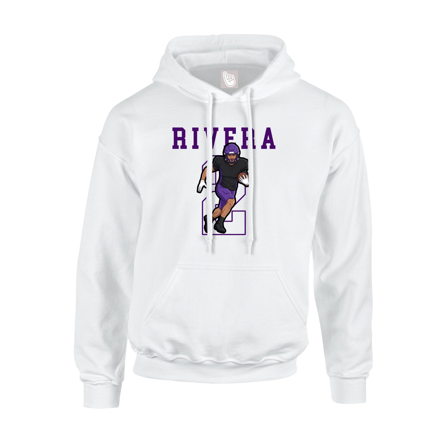 Youth Hoodie — Shirsey in White