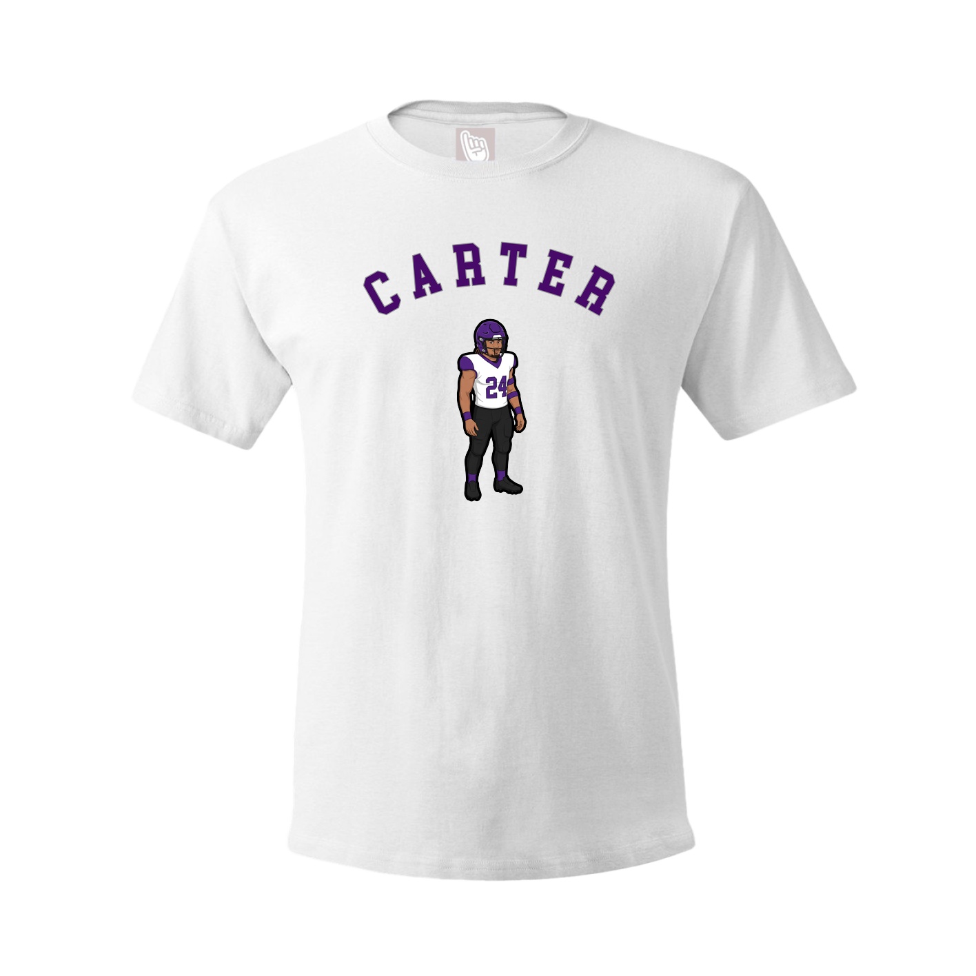 Youth Tee — Shirsey Arch in White