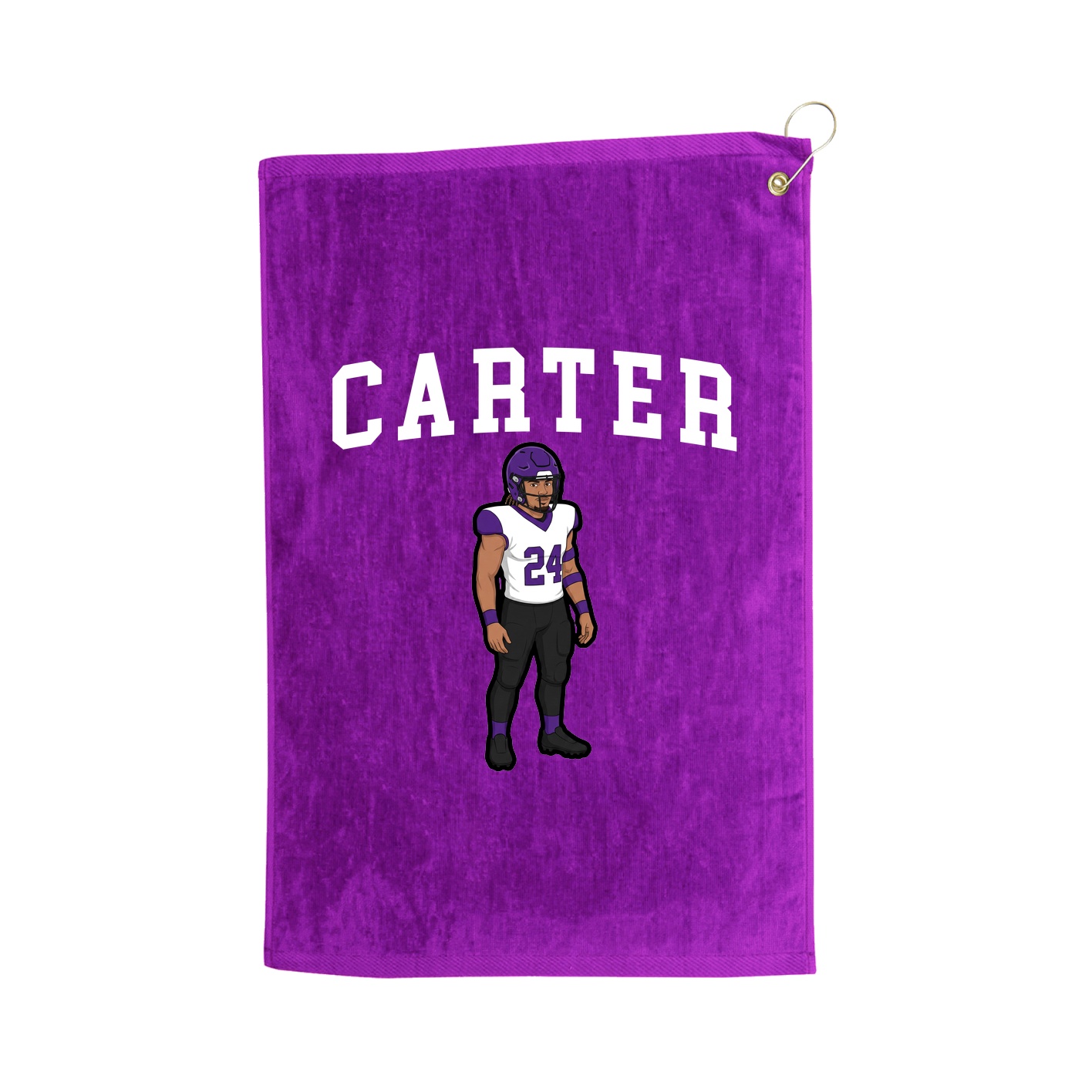Golf Towel — Shirsey in Purple