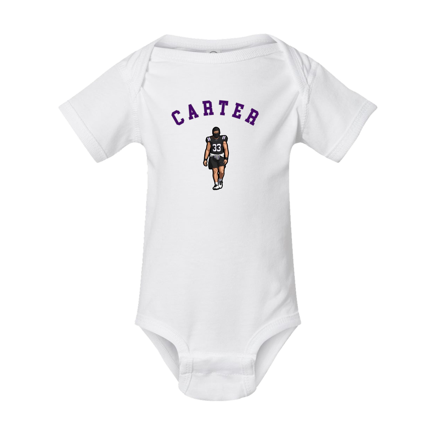 Baby Onesie — Shirsey Arch in White