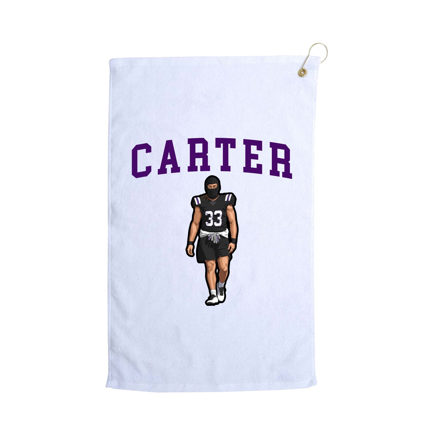 Golf Towel — Shirsey in White