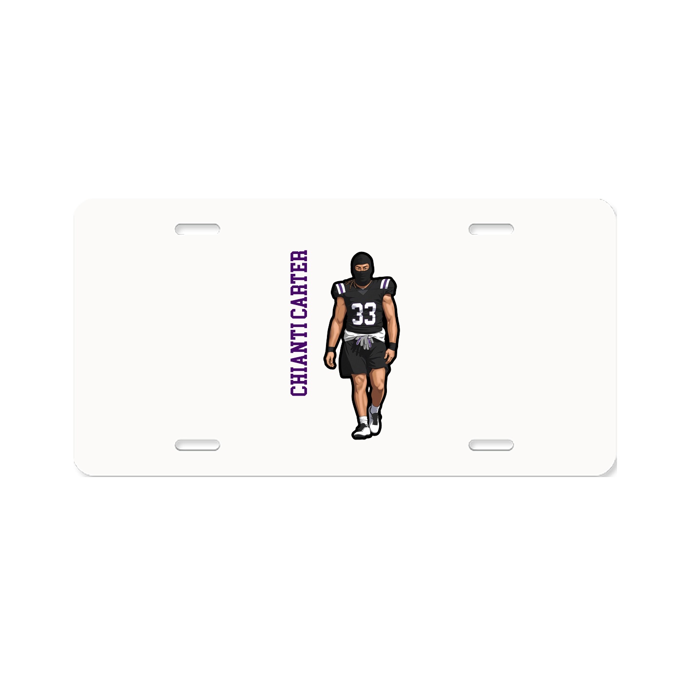Aluminum License Plate