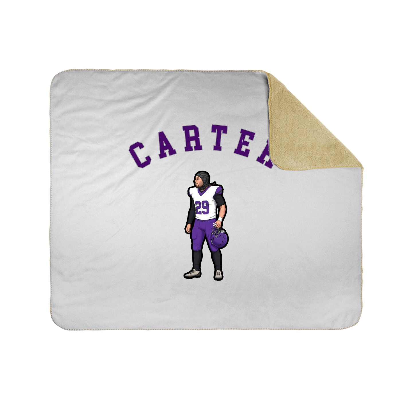 Throw Blanket — Shirsey Arch in White