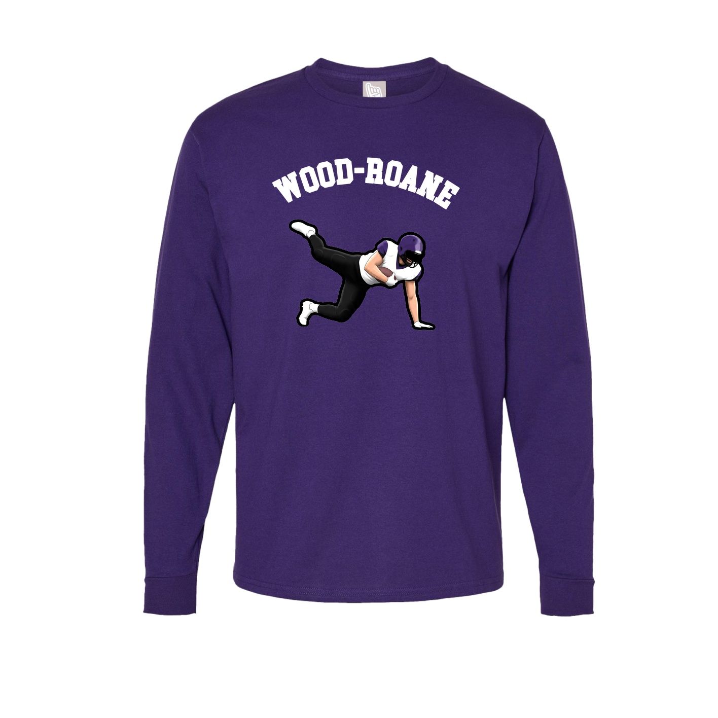 Long Sleeve Tee — Shirsey Arch in Purple