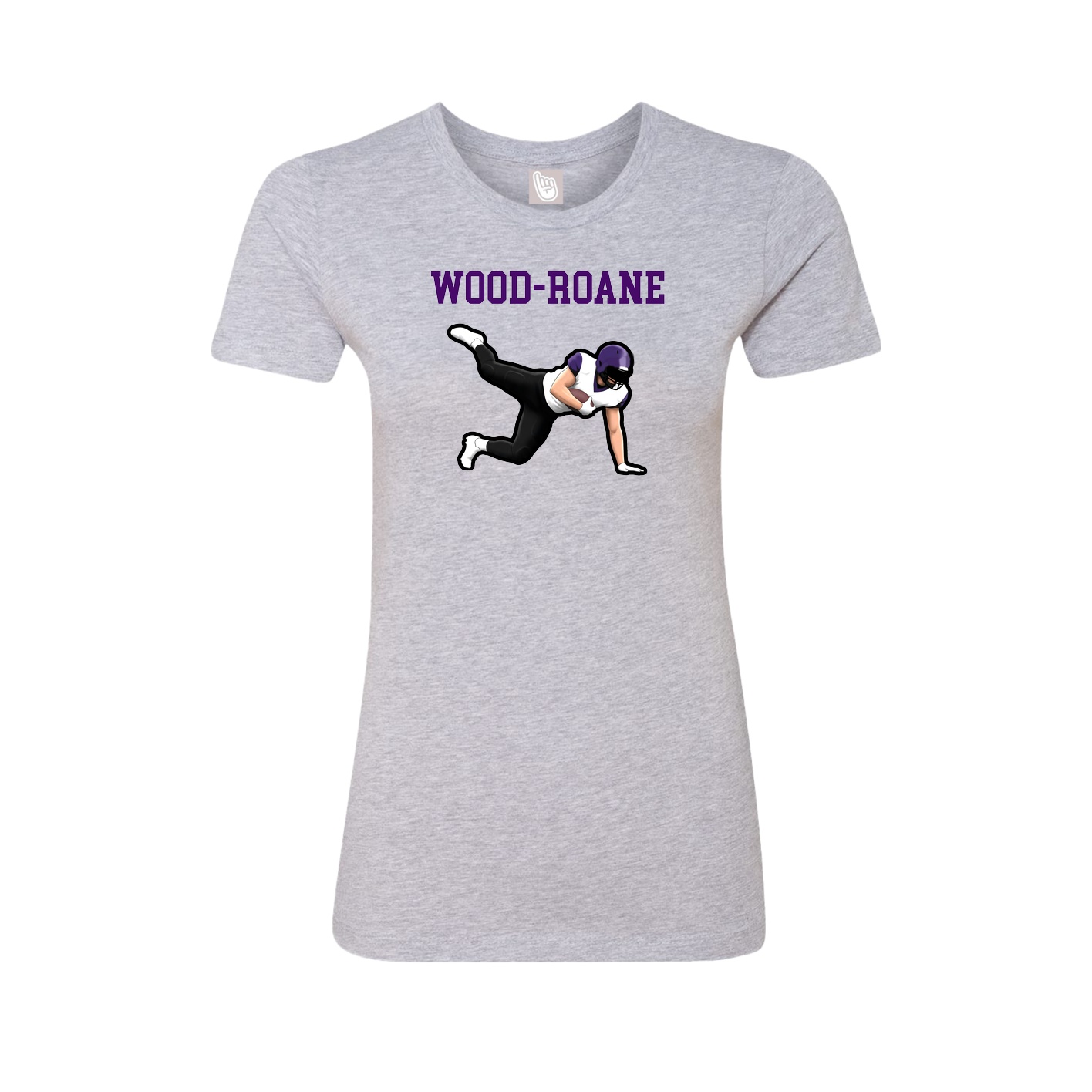 Fitted Women's Tee — Shirsey in Grey