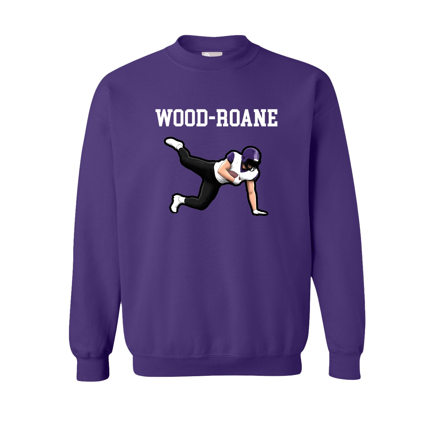 Fleece Crew — Shirsey in Purple