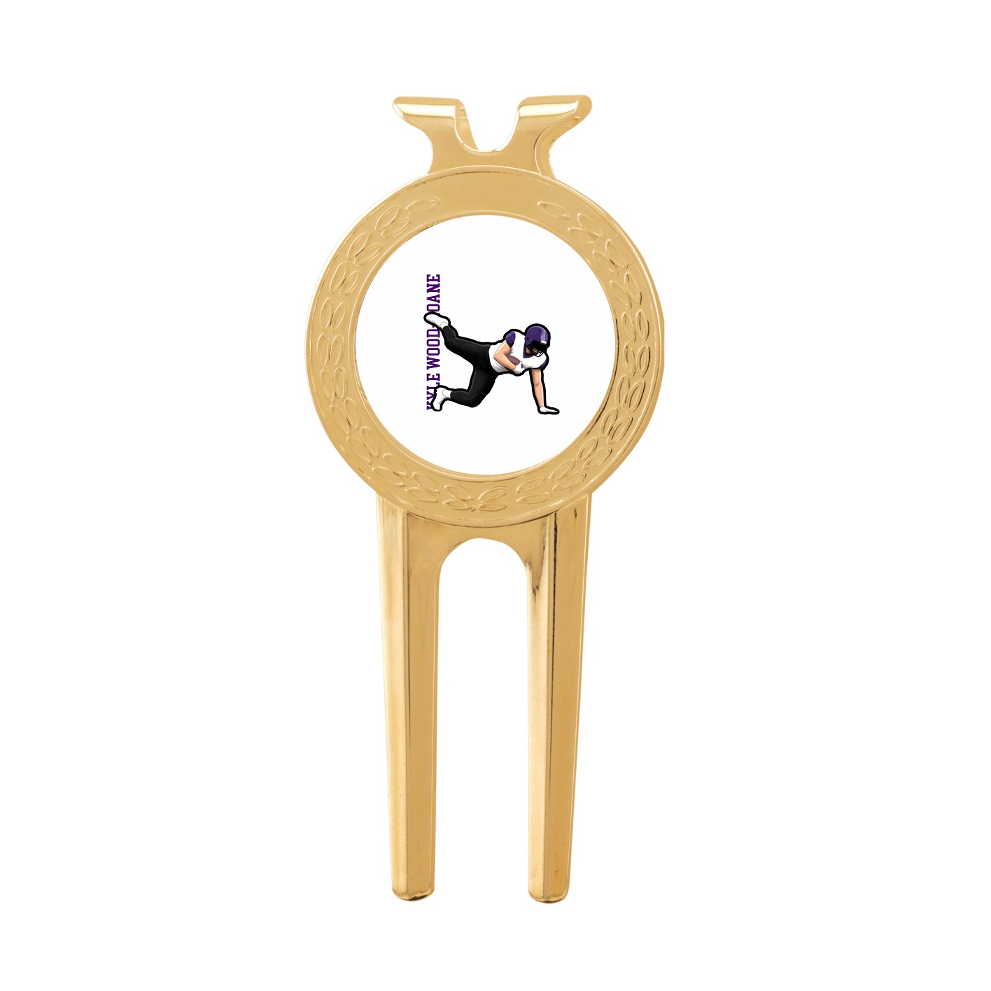 Divot Tool with Ball Marker — Name Vertical in Classic