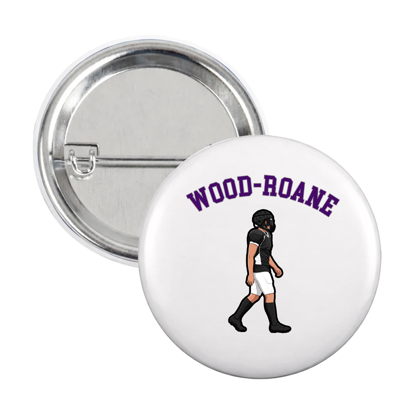 Game Day Button — Shirsey Arch in White