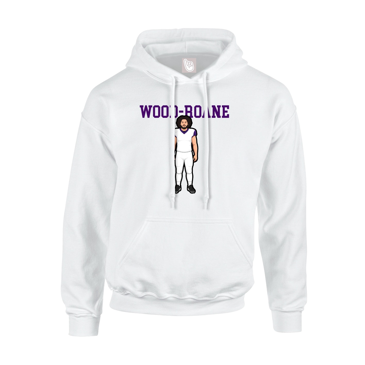Hoodie — Shirsey in White