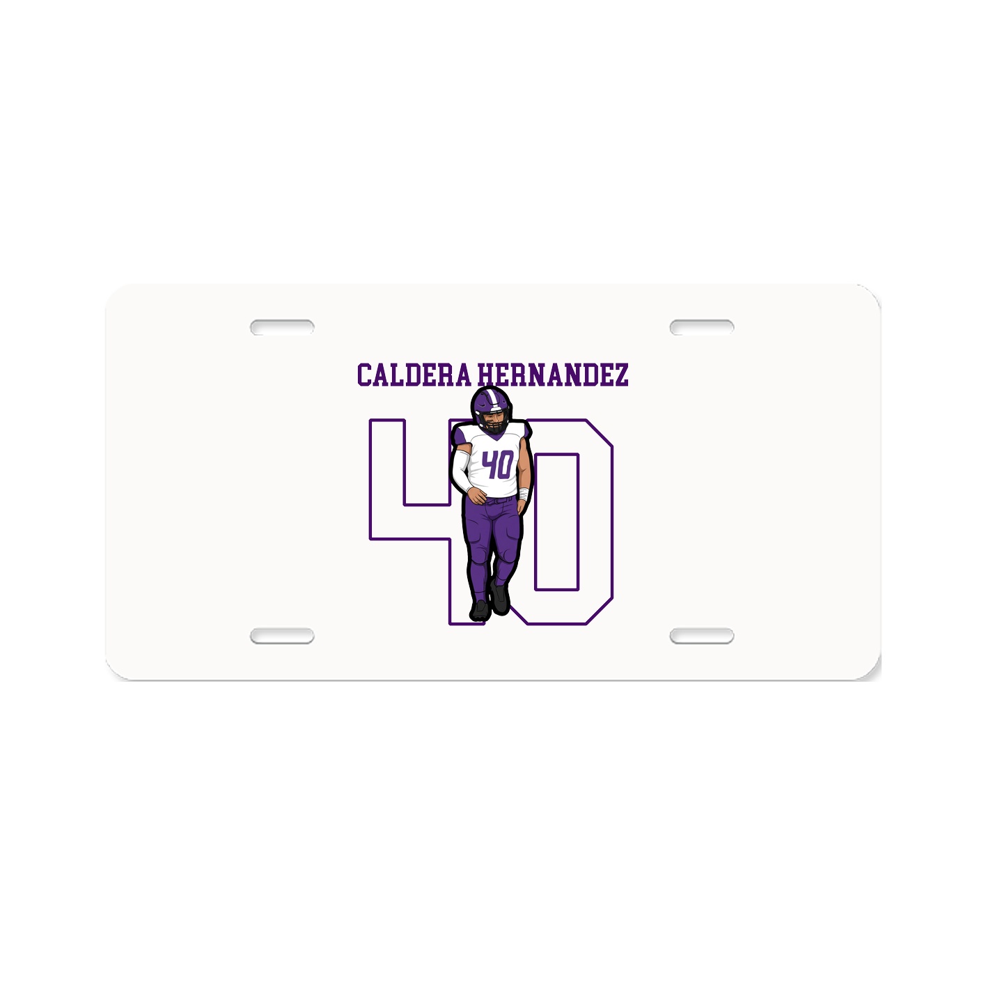 Aluminum License Plate