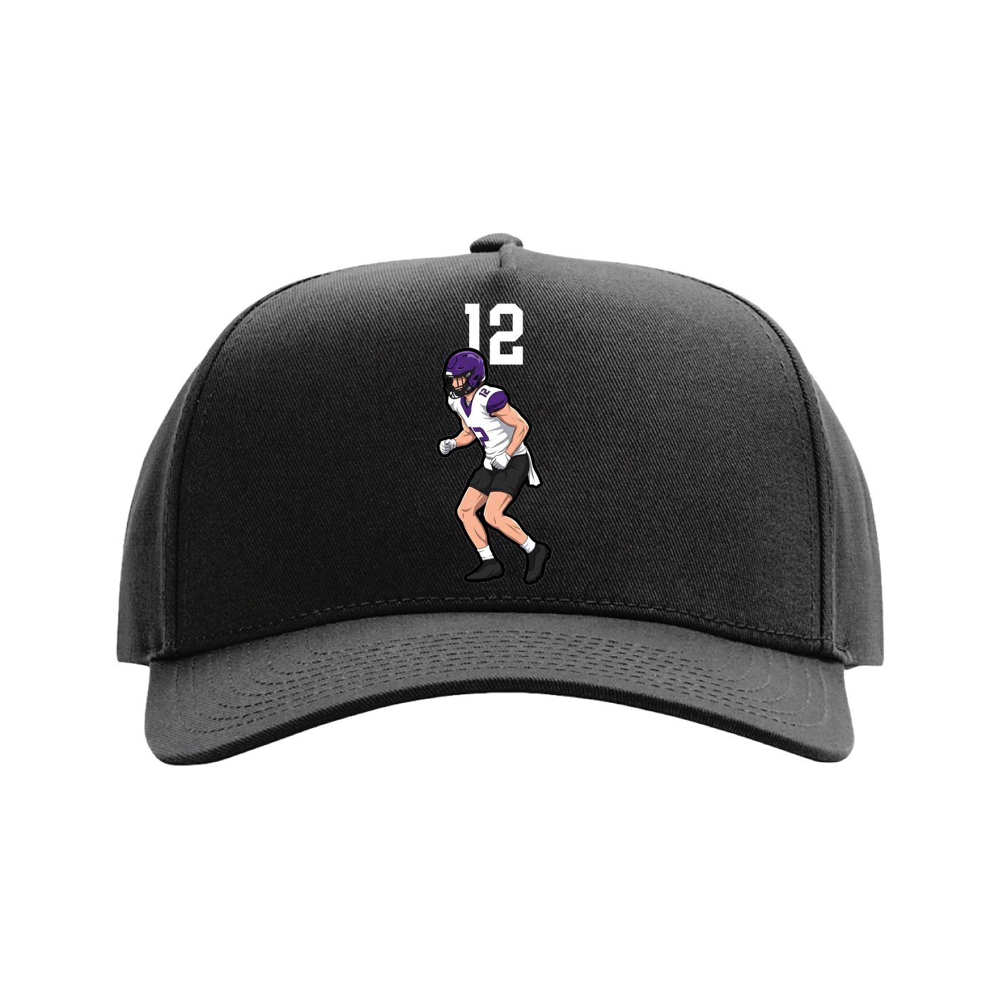 Full Fabric Five-Panel Champ Cap