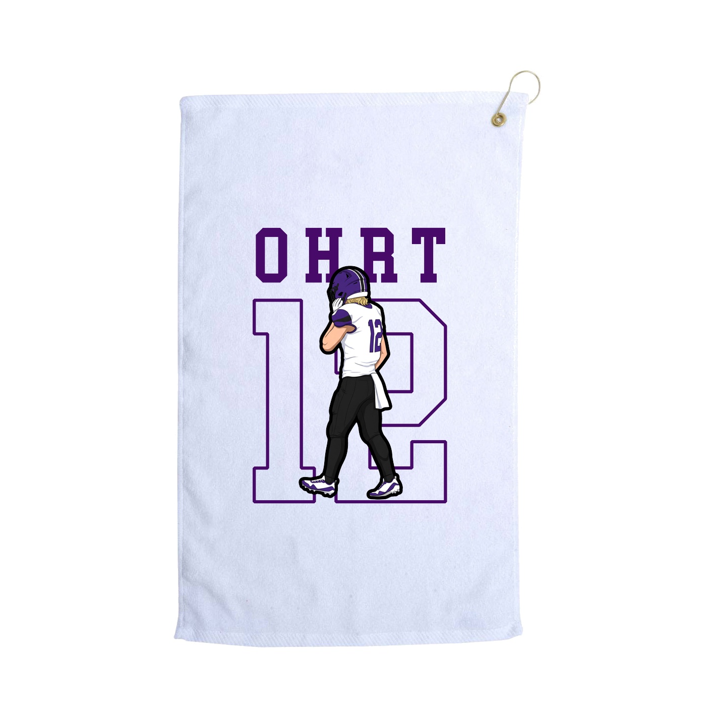 Golf Towel — Shirsey in White