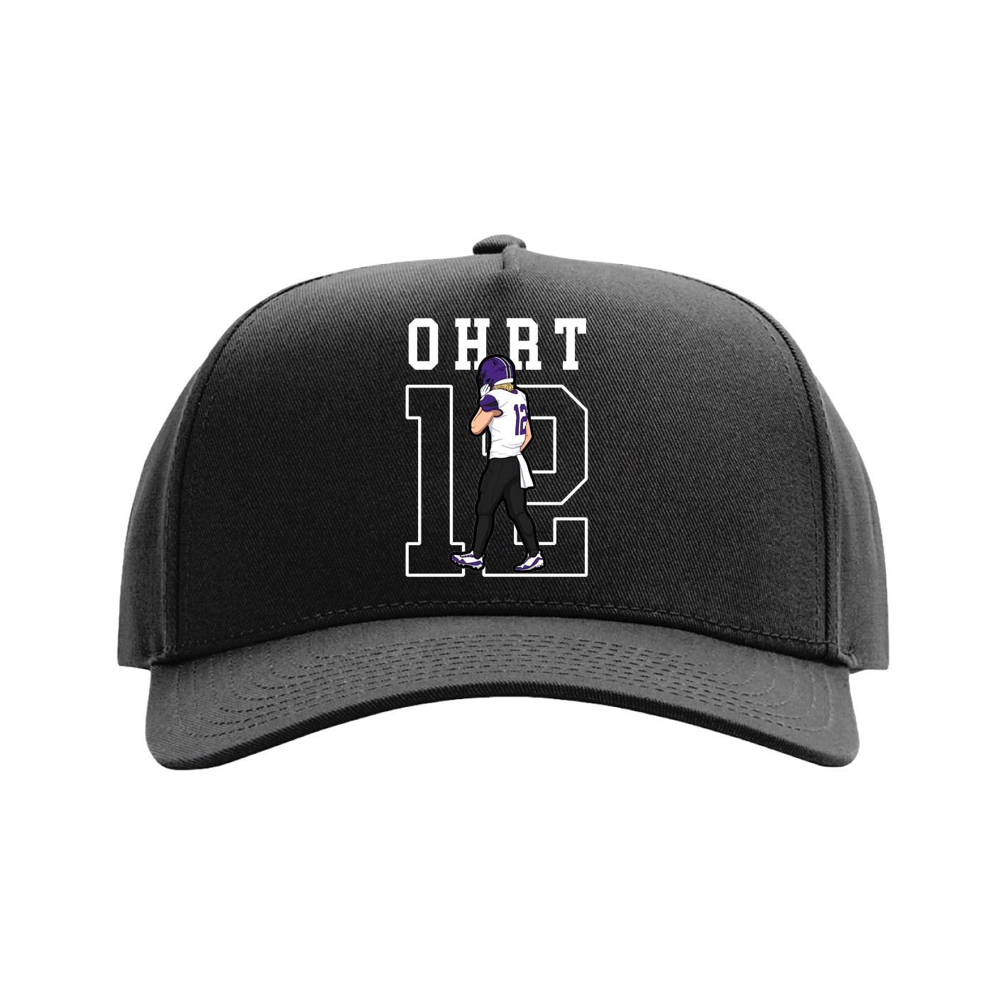 Full Fabric Five-Panel Champ Cap
