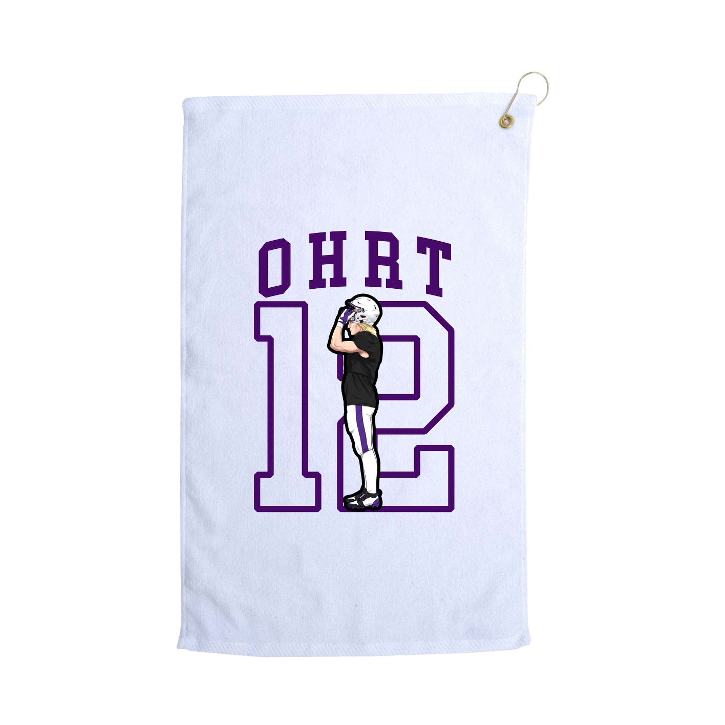 Golf Towel — Shirsey in White
