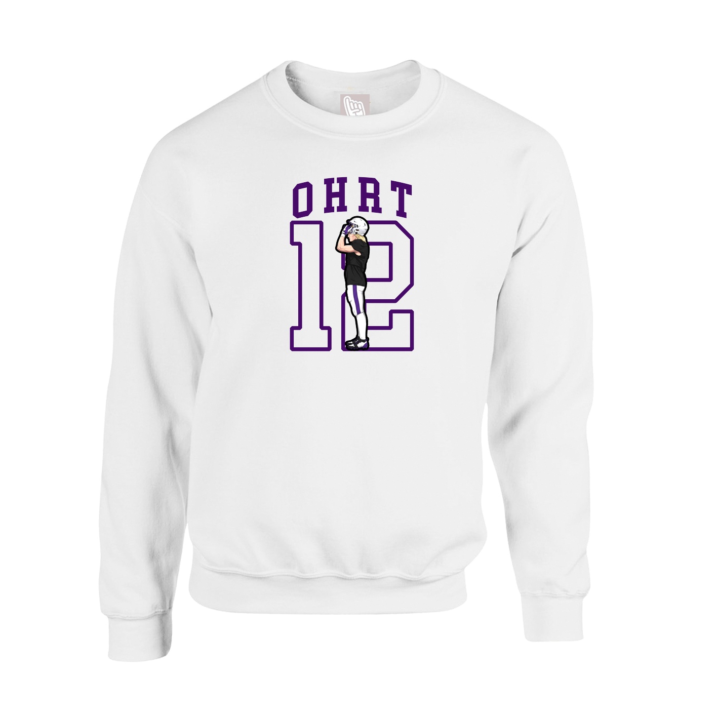 Fleece Crew — Shirsey in White
