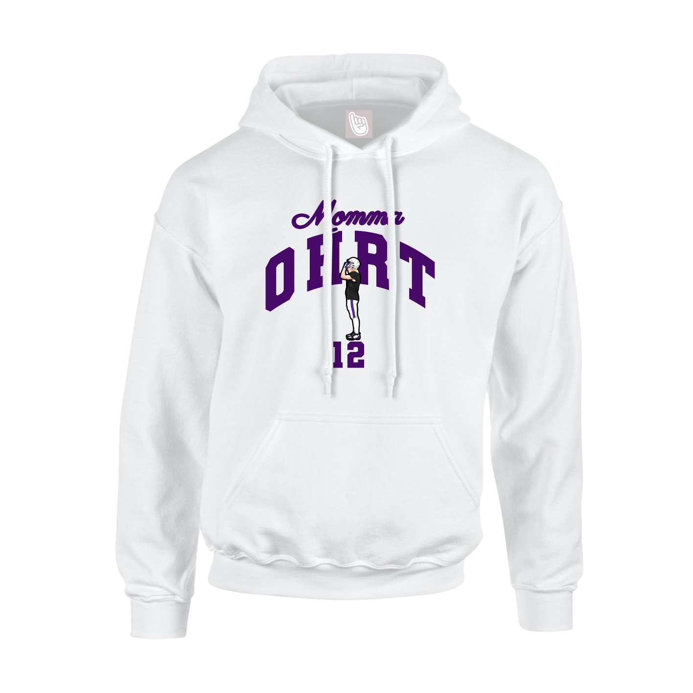 Hoodie — Mothers Day Arch in White