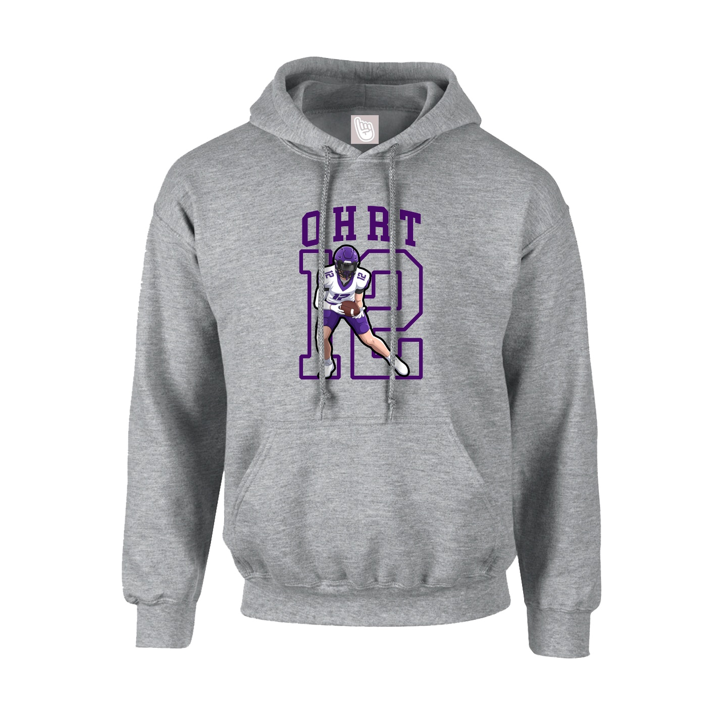 Hoodie — Shirsey in Grey