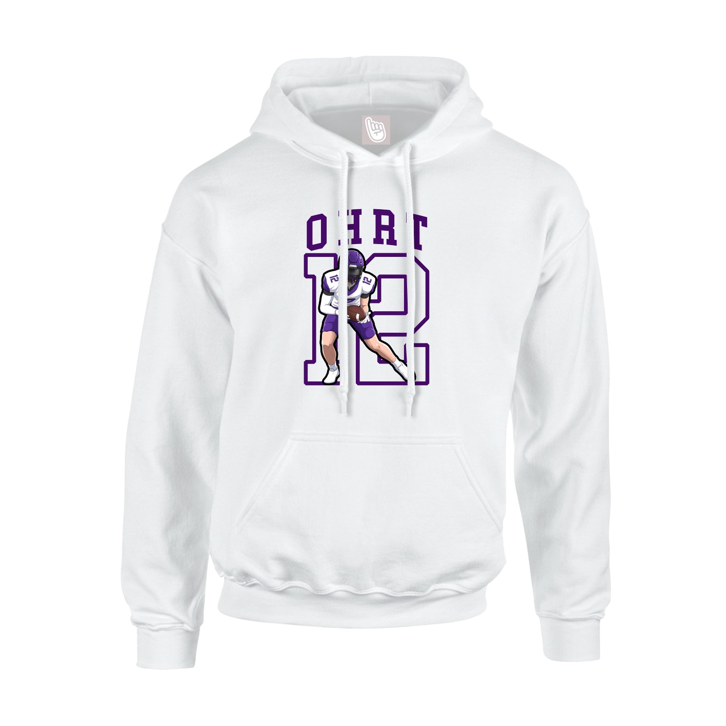 Youth Hoodie — Shirsey in White