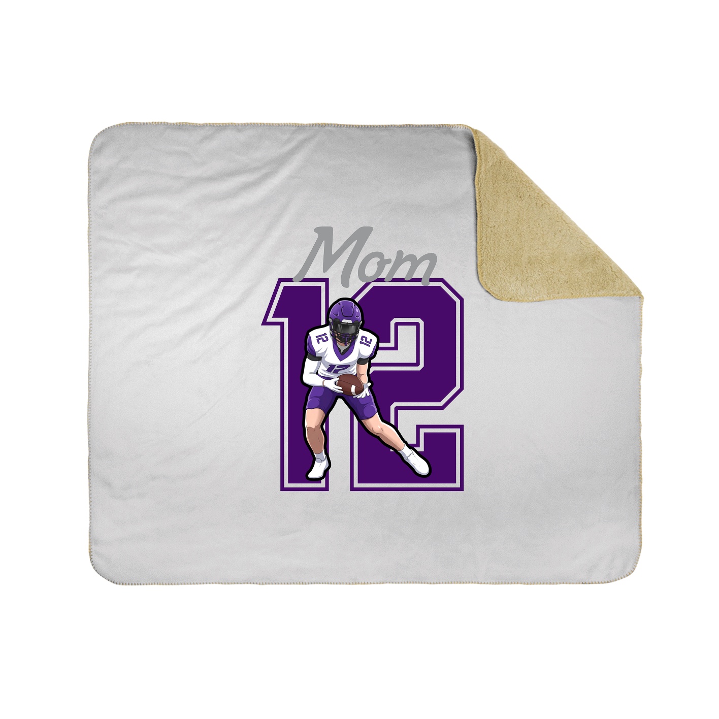 Throw Blanket — Mothers Day Shirsey in White