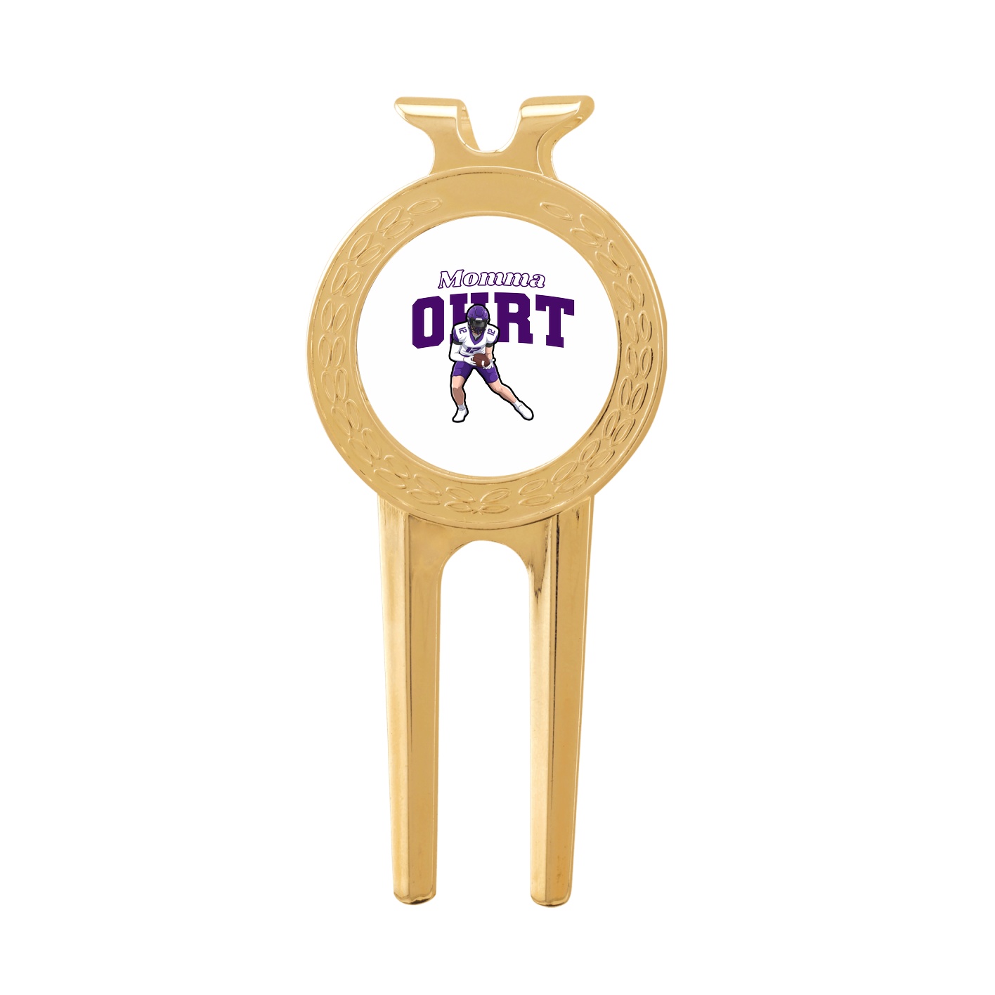 Divot Tool with Ball Marker — Mothers Day Block in Classic