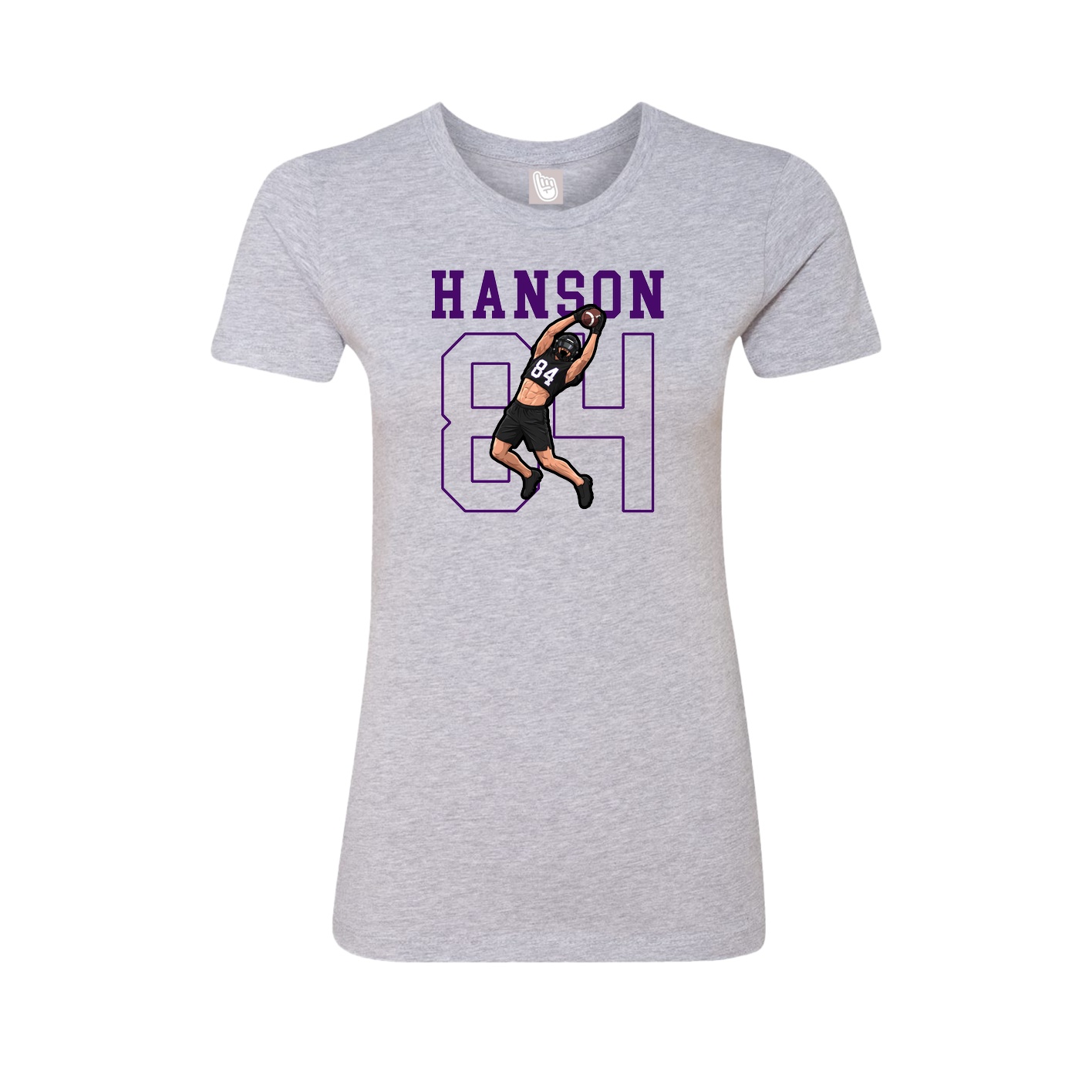 Fitted Women's Tee — Shirsey in Grey
