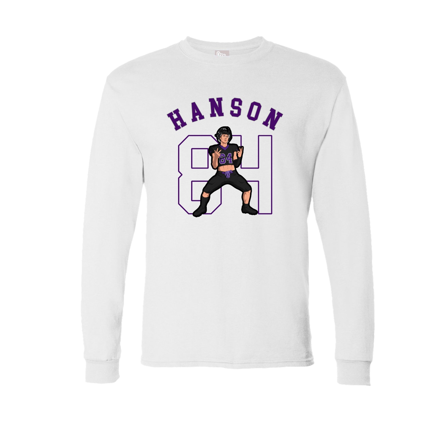 Long Sleeve Tee — Shirsey Arch in White