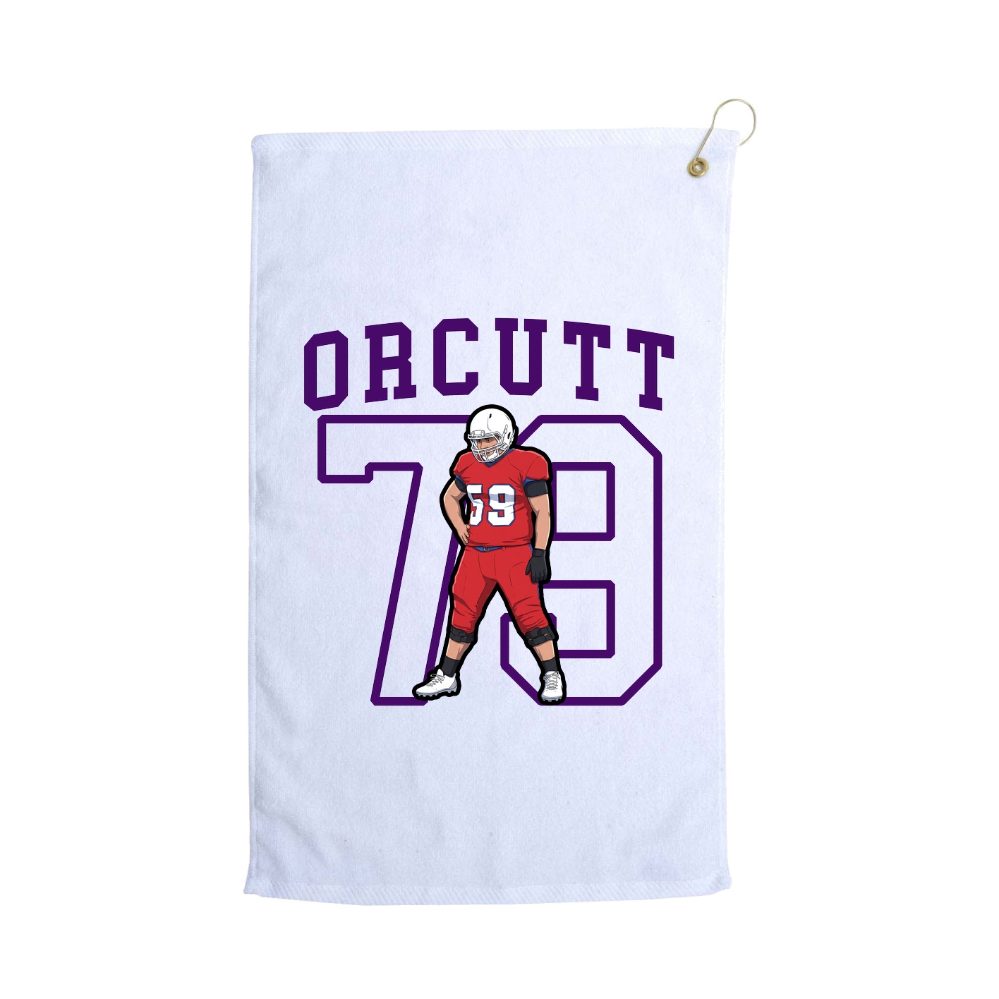 Golf Towel — Shirsey in White