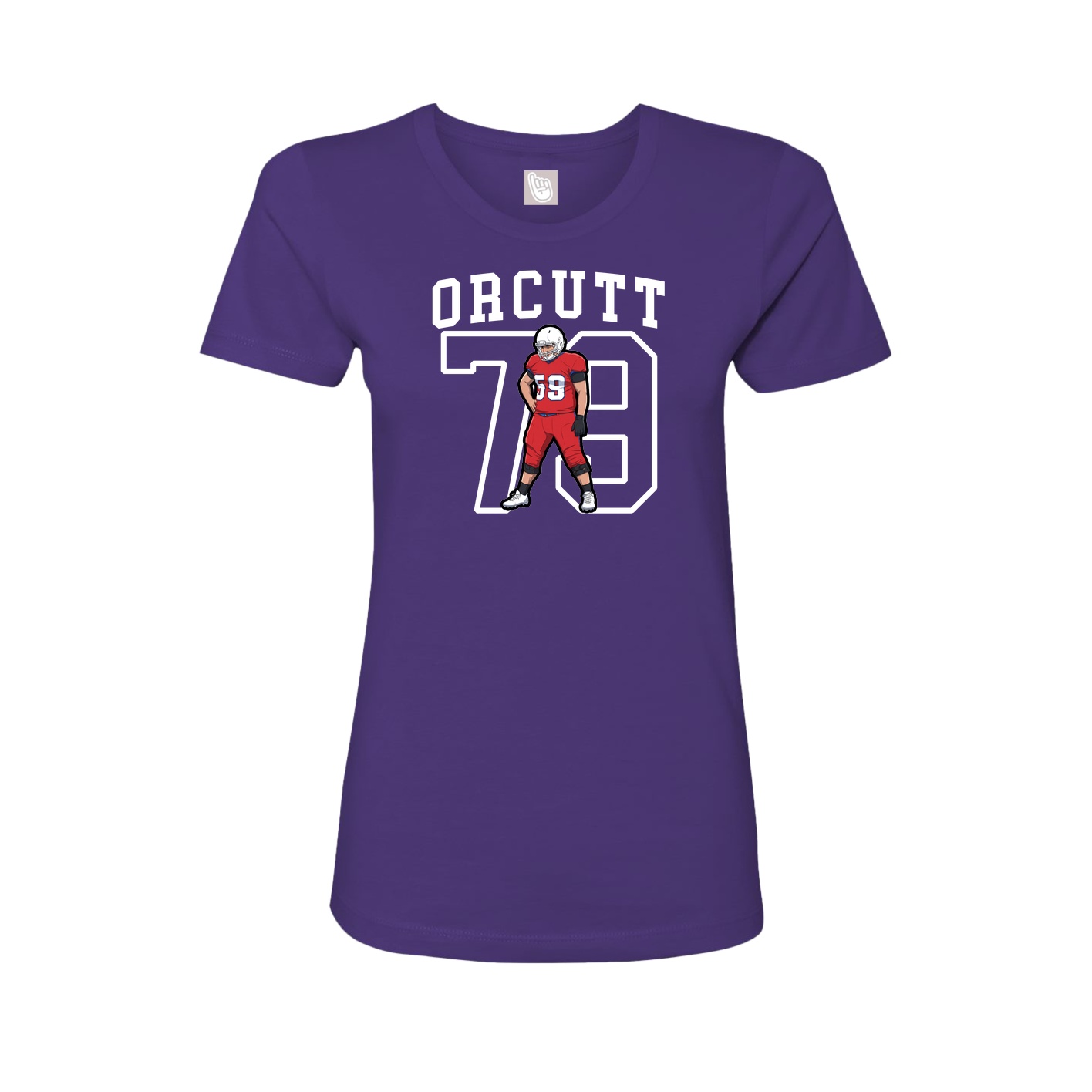 Fitted Women's Tee — Shirsey in Purple