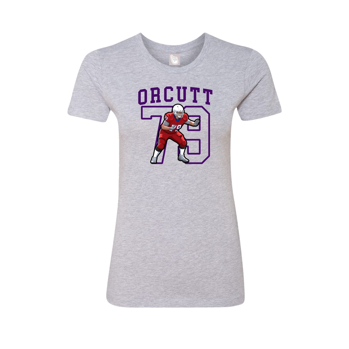 Fitted Women's Tee — Shirsey in Grey