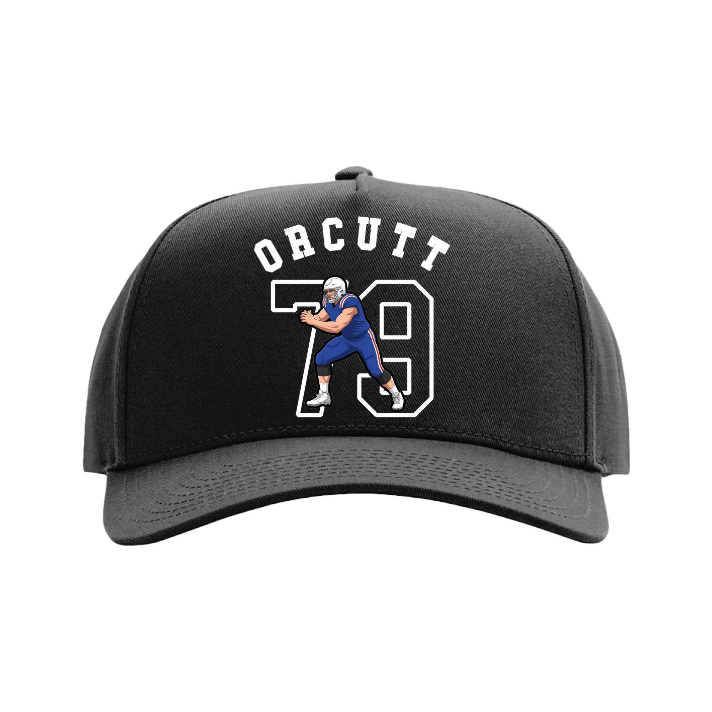 Full Fabric Five-Panel Champ Cap