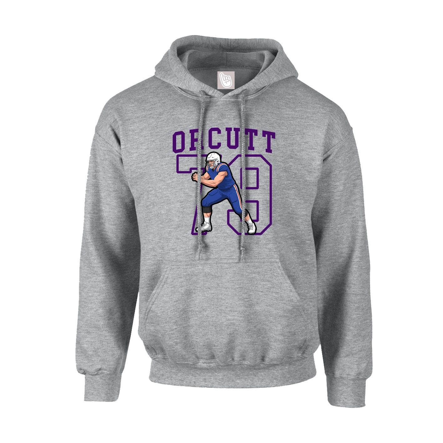 Hoodie — Shirsey in Grey
