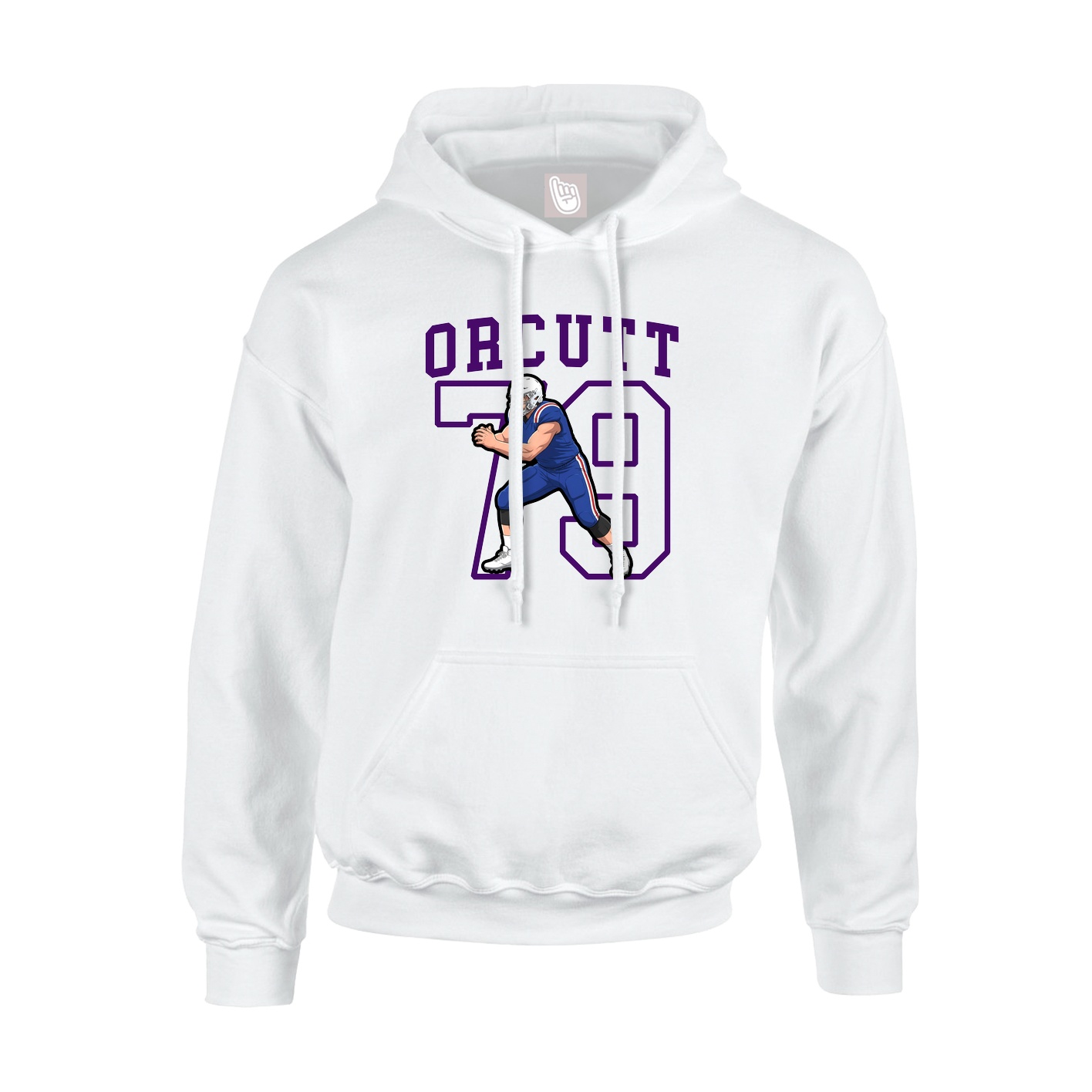 Youth Hoodie — Shirsey in White