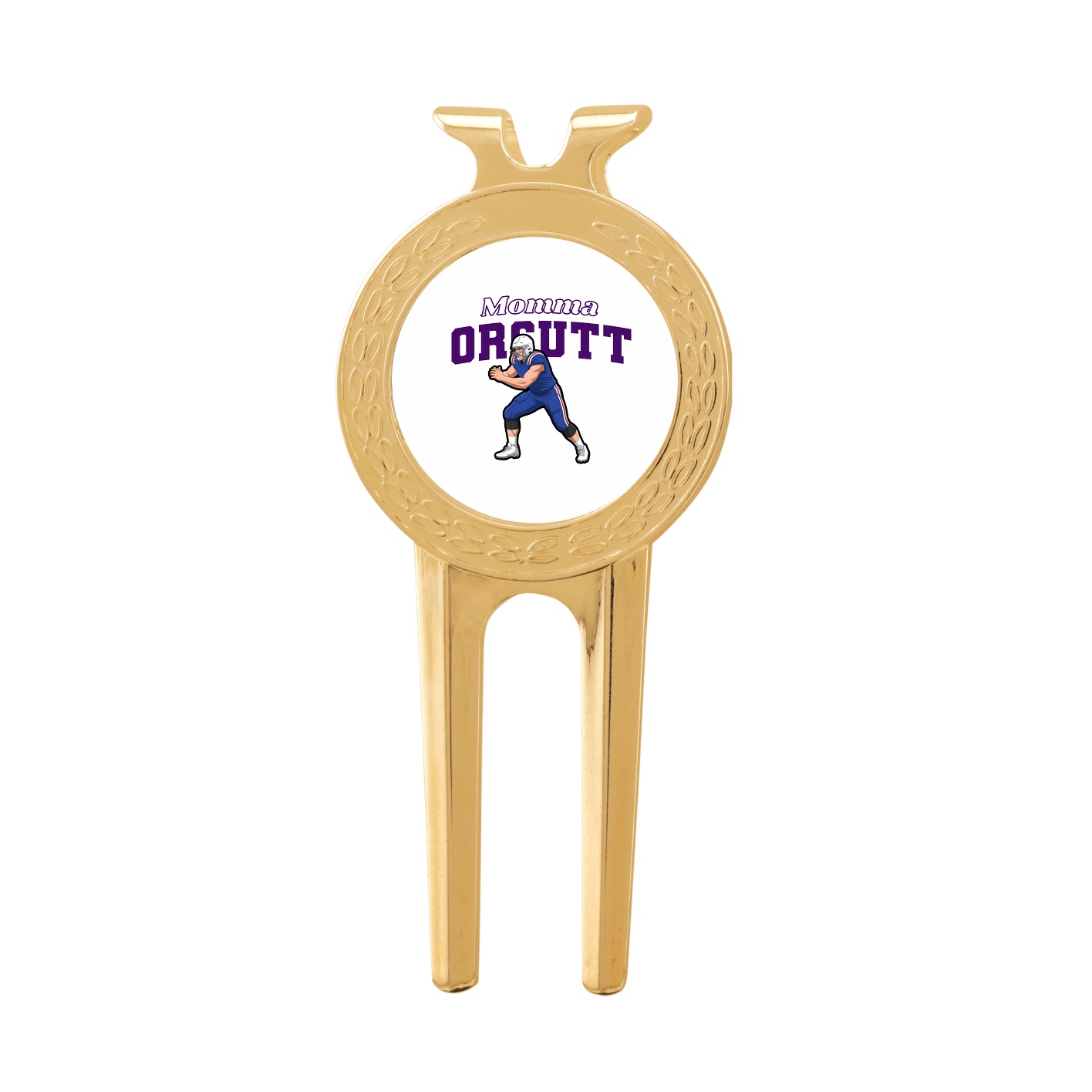 Divot Tool with Ball Marker — Mothers Day Block in Classic