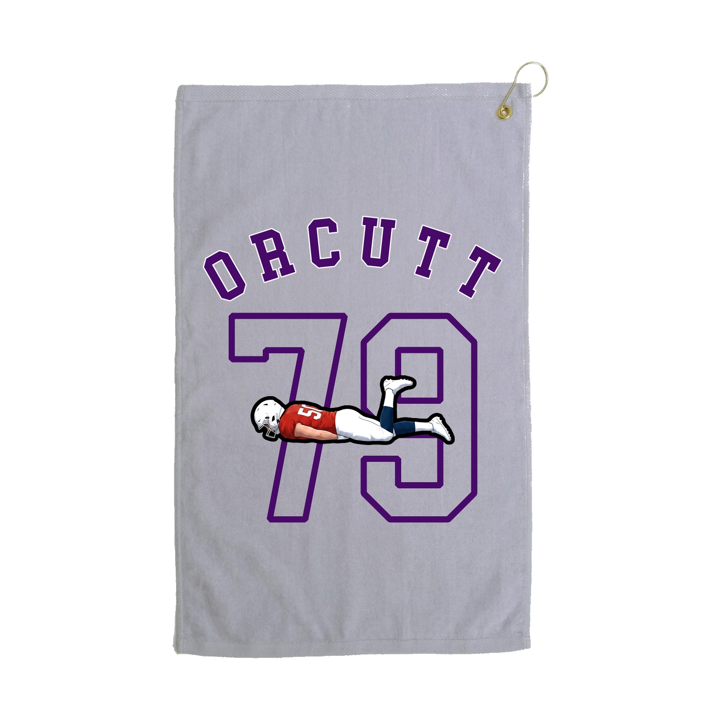 Golf Towel — Shirsey Arch in Grey