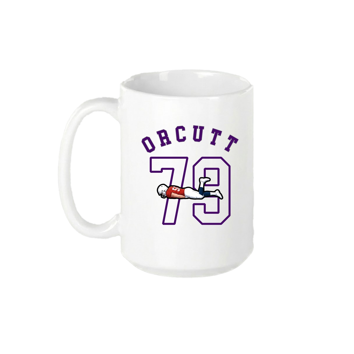 15oz Coffee Mug — Shirsey Arch in White