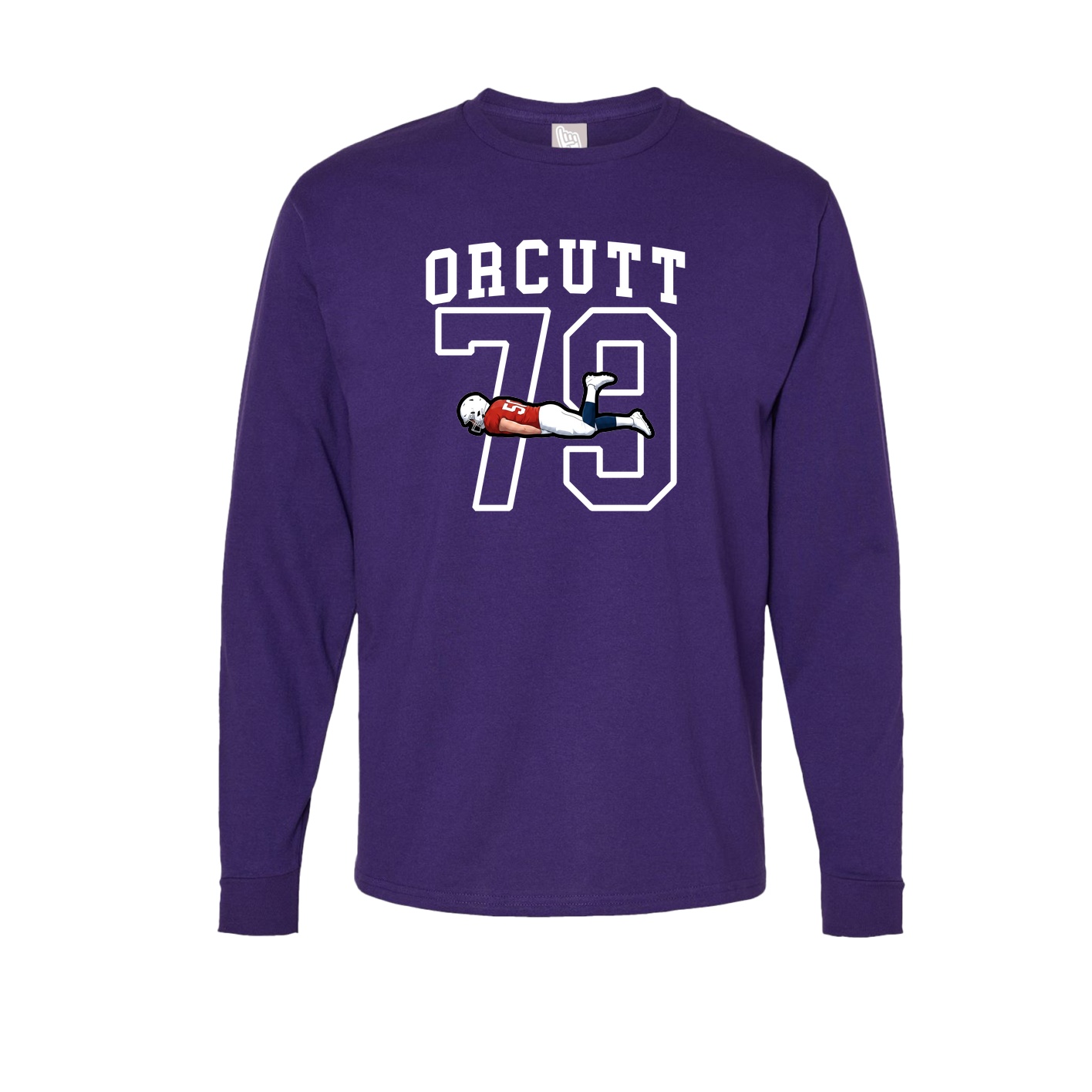 Long Sleeve Tee — Shirsey in Purple