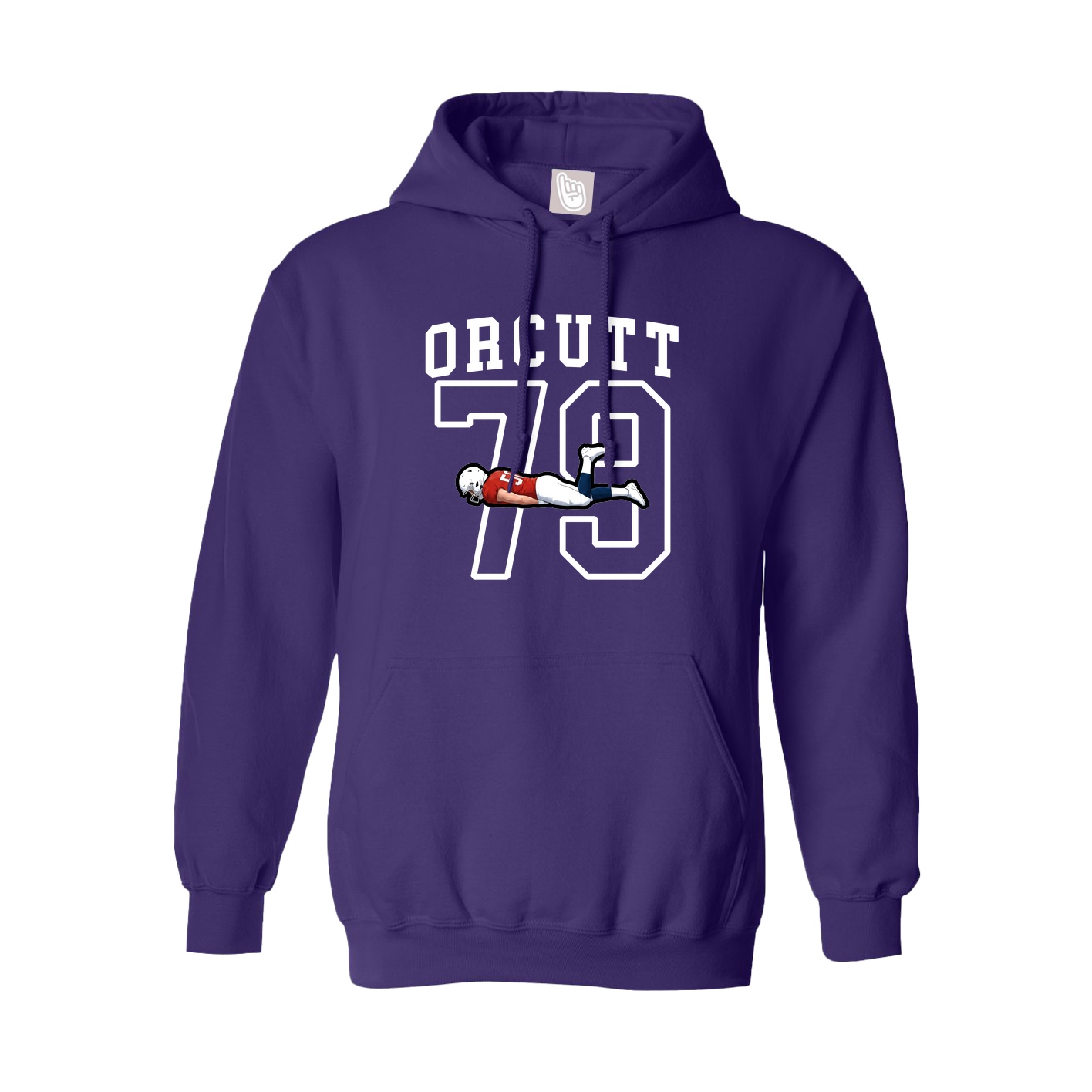 Hoodie — Shirsey in Purple