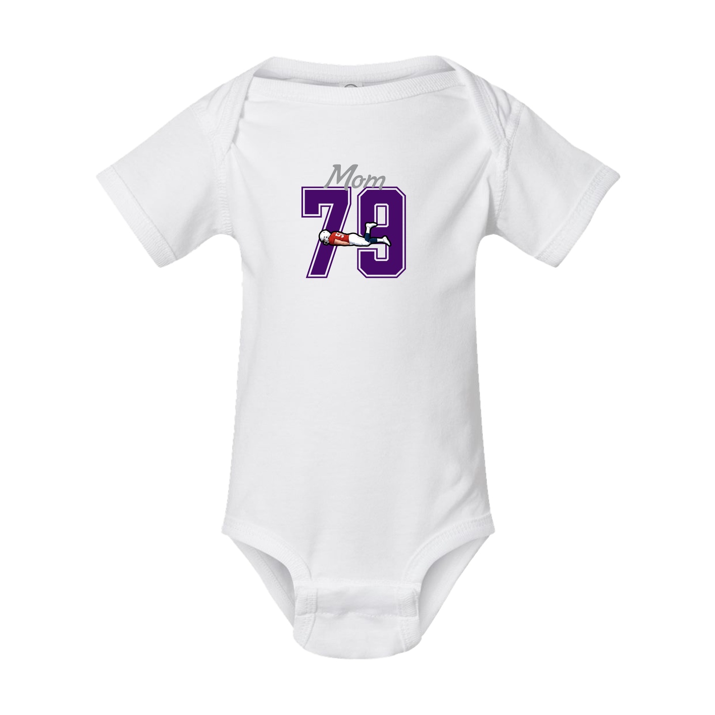Baby Onesie — Mothers Day Shirsey in White