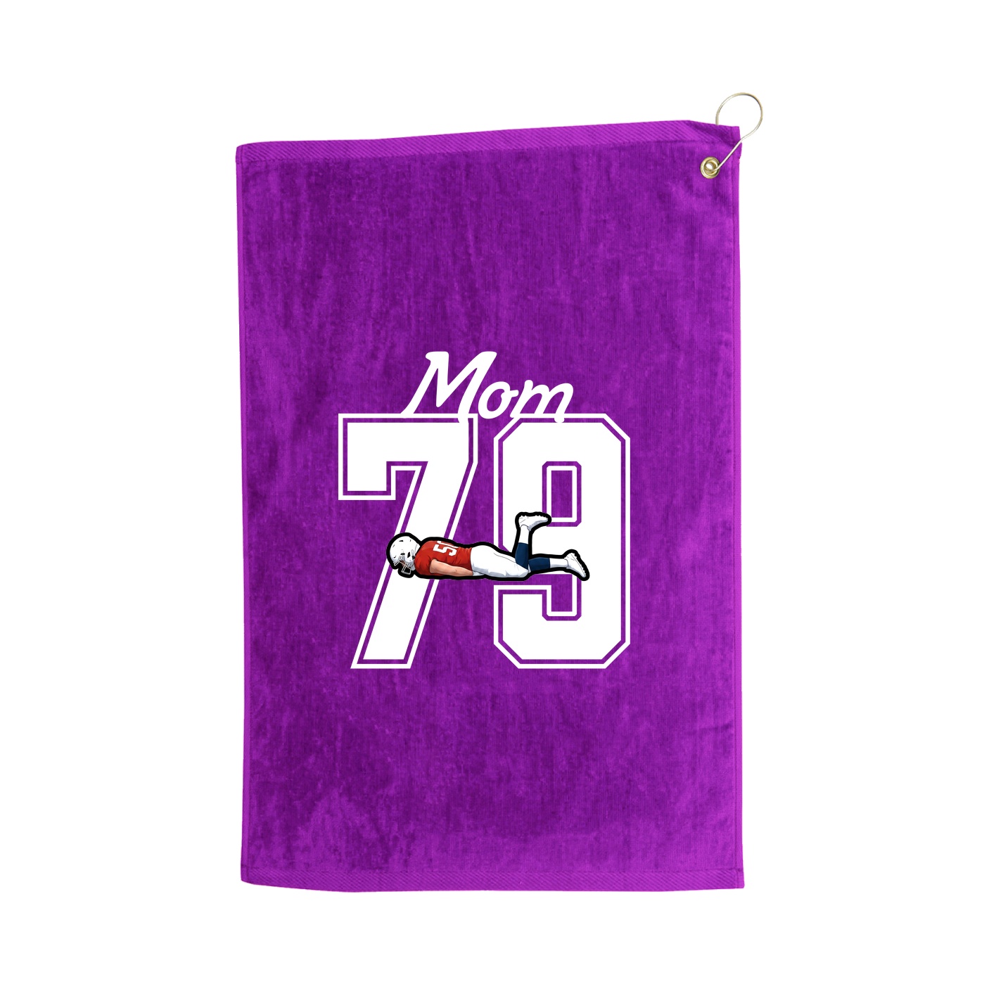 Golf Towel — Mothers Day Shirsey in Purple