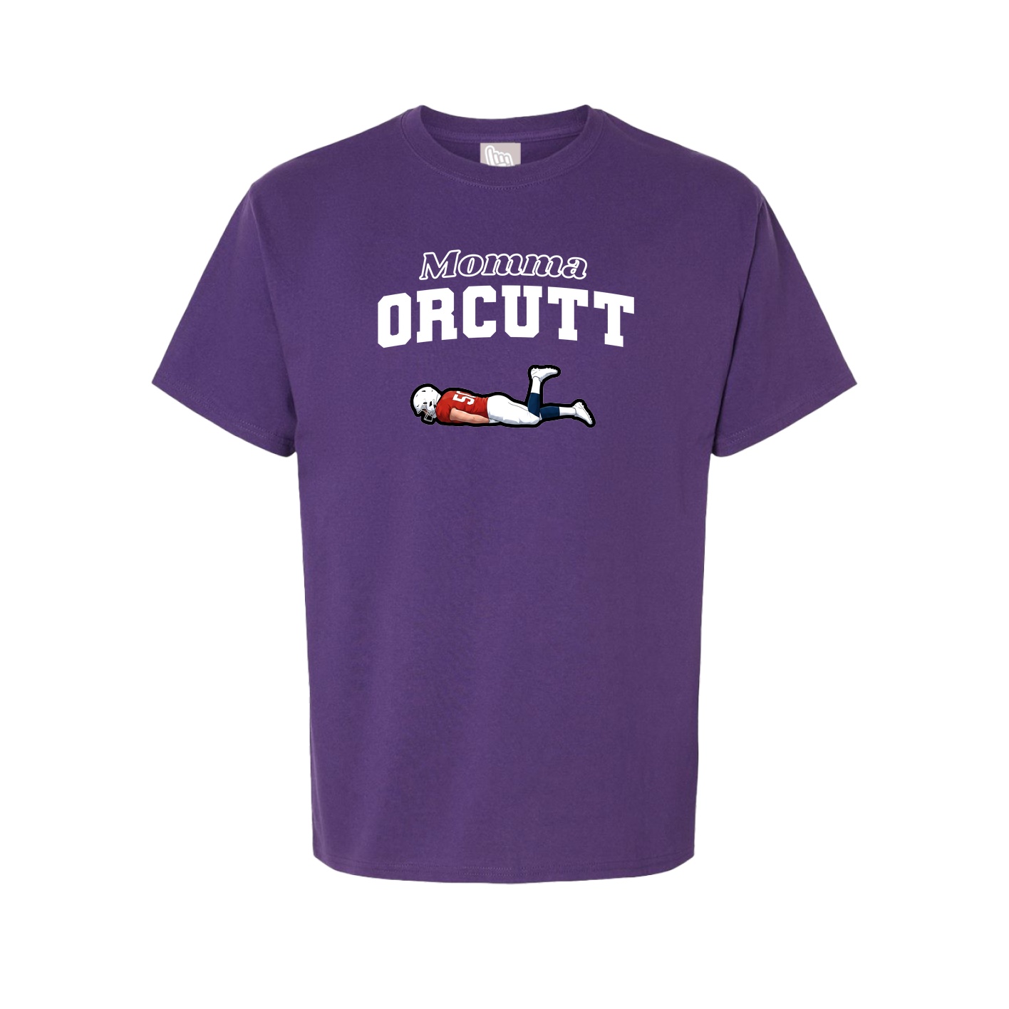 Youth Tee — Mothers Day Block in Purple