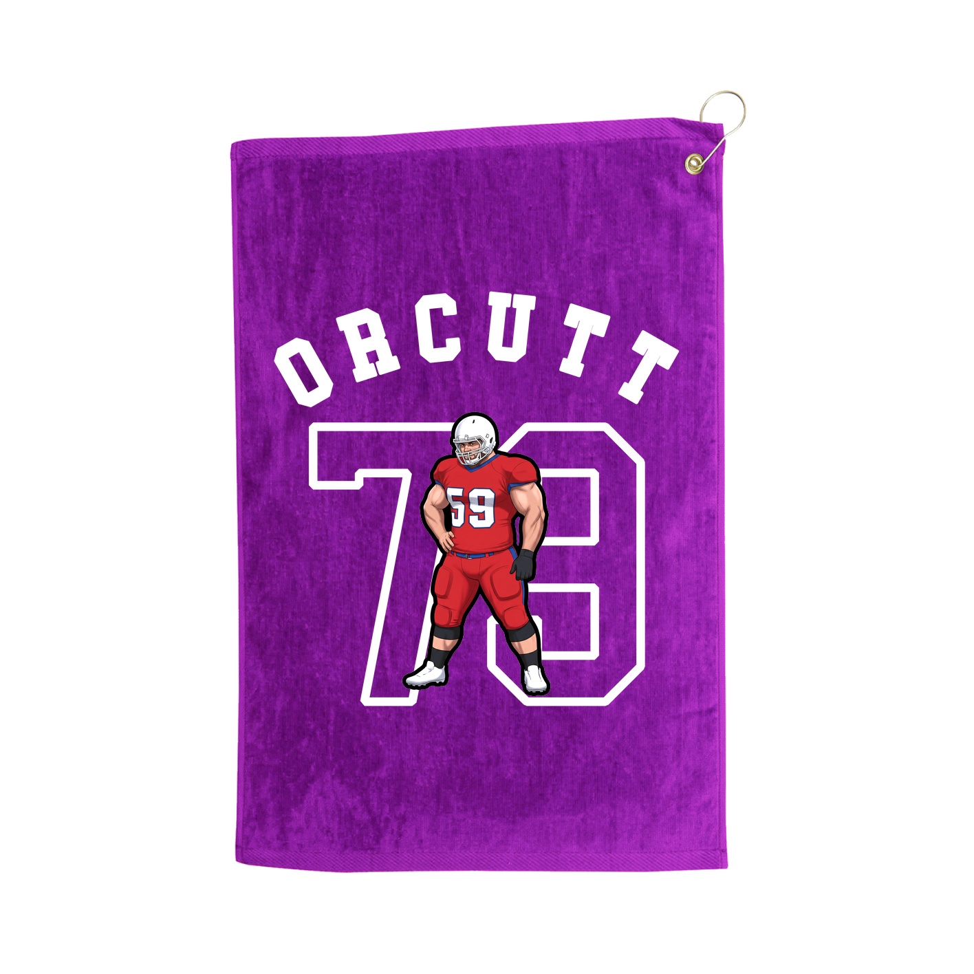Golf Towel — Shirsey Arch in Purple