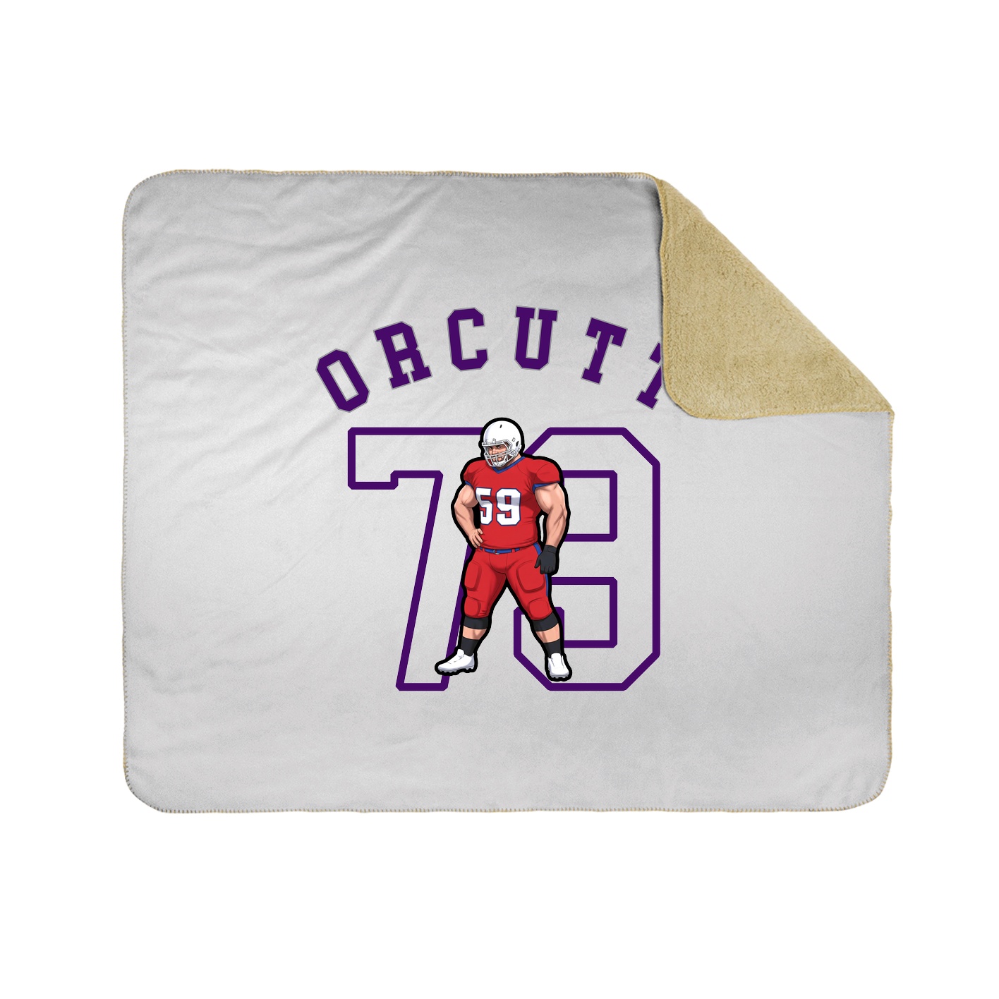 Throw Blanket — Shirsey Arch in White
