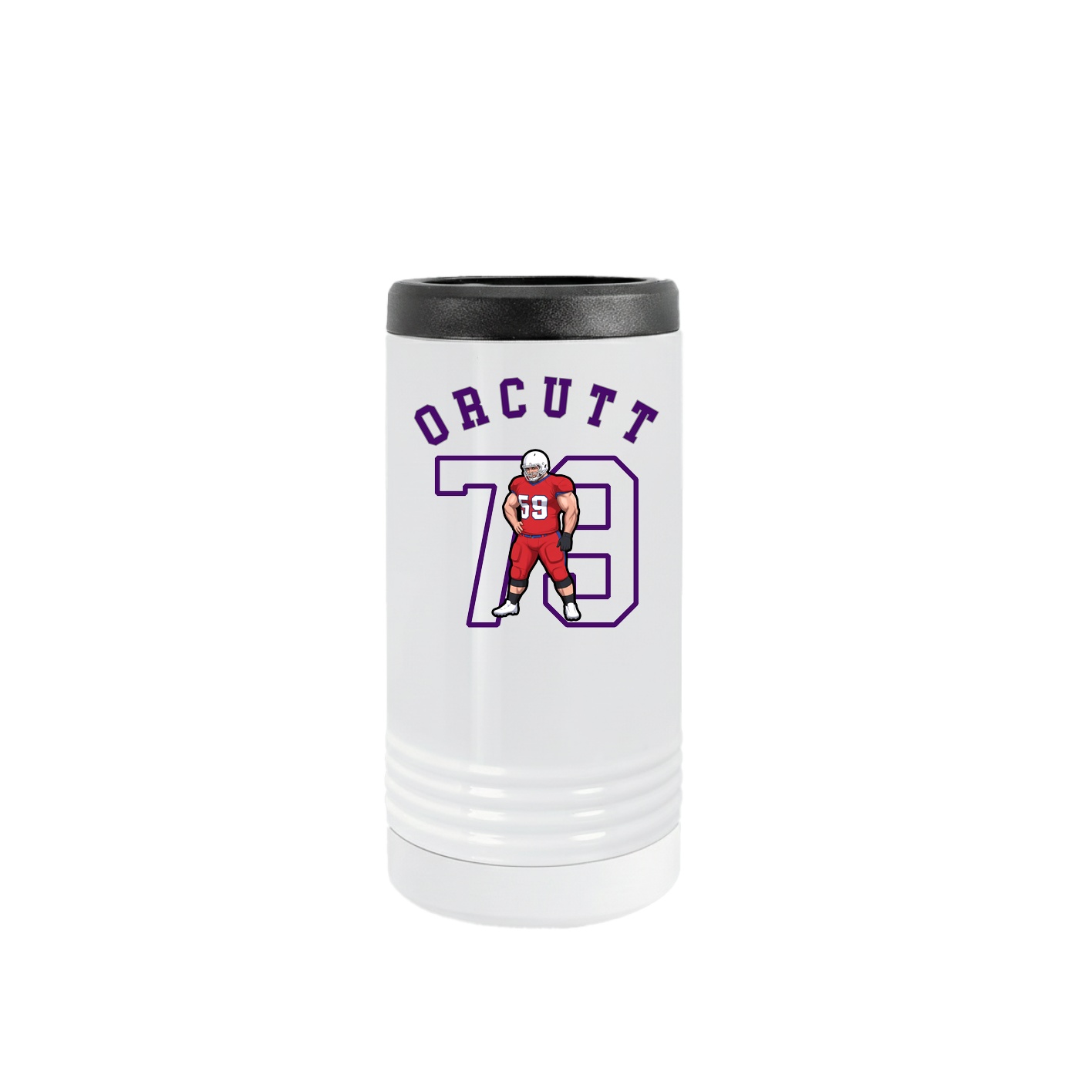 Slim Beverage Holder — Shirsey Arch in White
