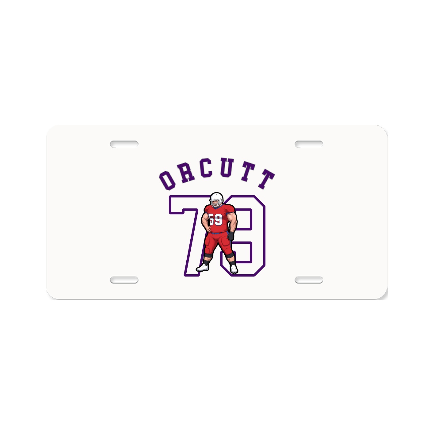 License Plate — Shirsey Arch in Classic
